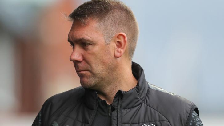Stockport manager Dave Challinor 